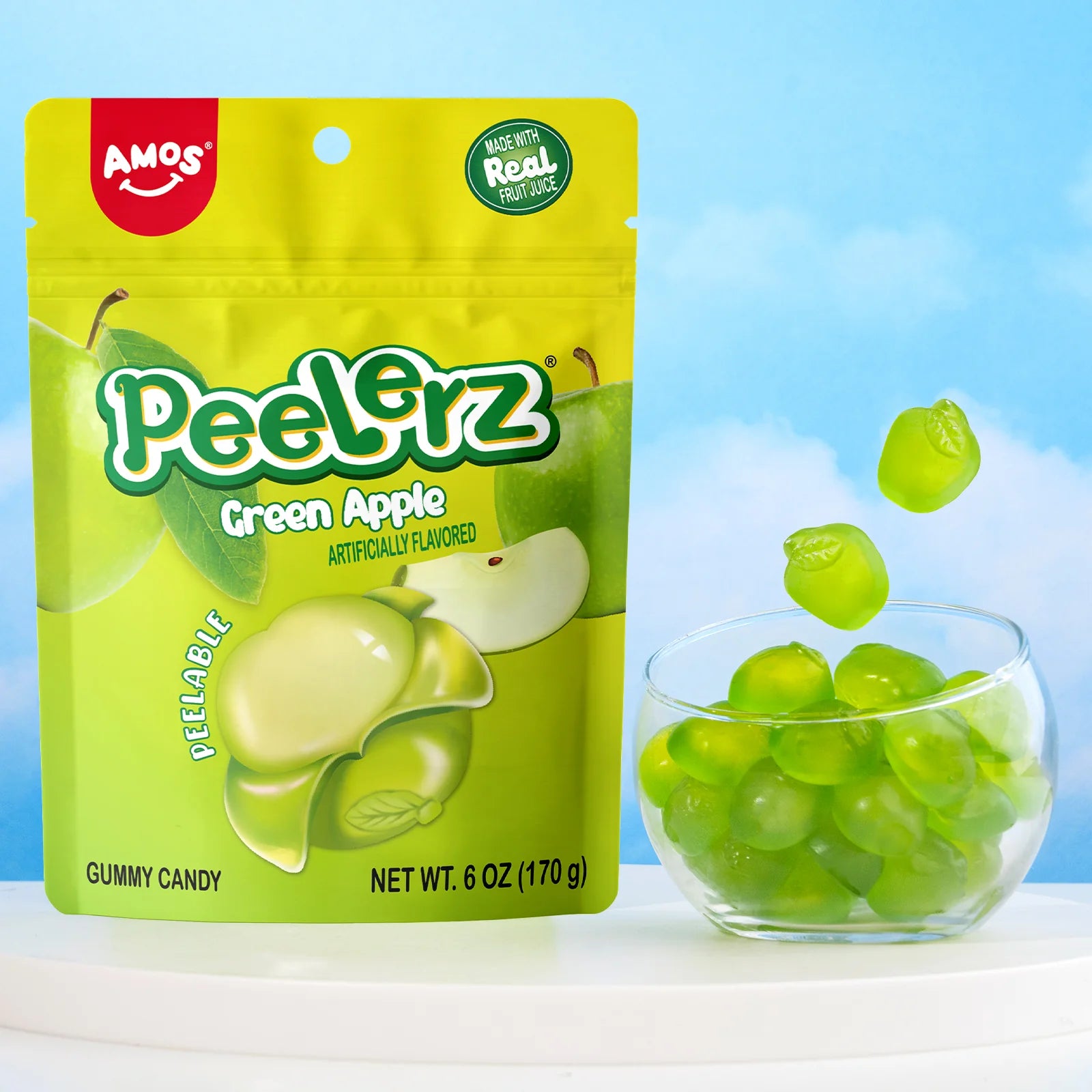 Peelerz - Peelable Green Apple Gummy - Candycopia