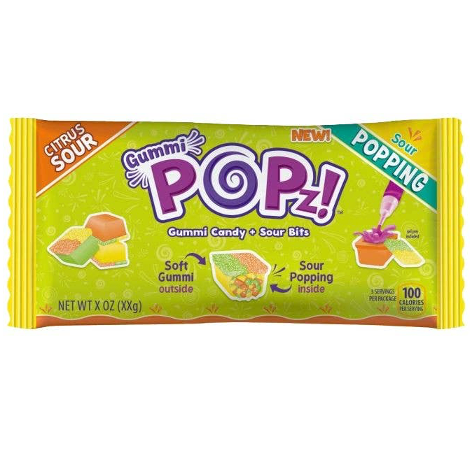 ほいっぷくりーむ  M〜L 30セット Gummi Popz Build'em Your Way: Citrus Sour
