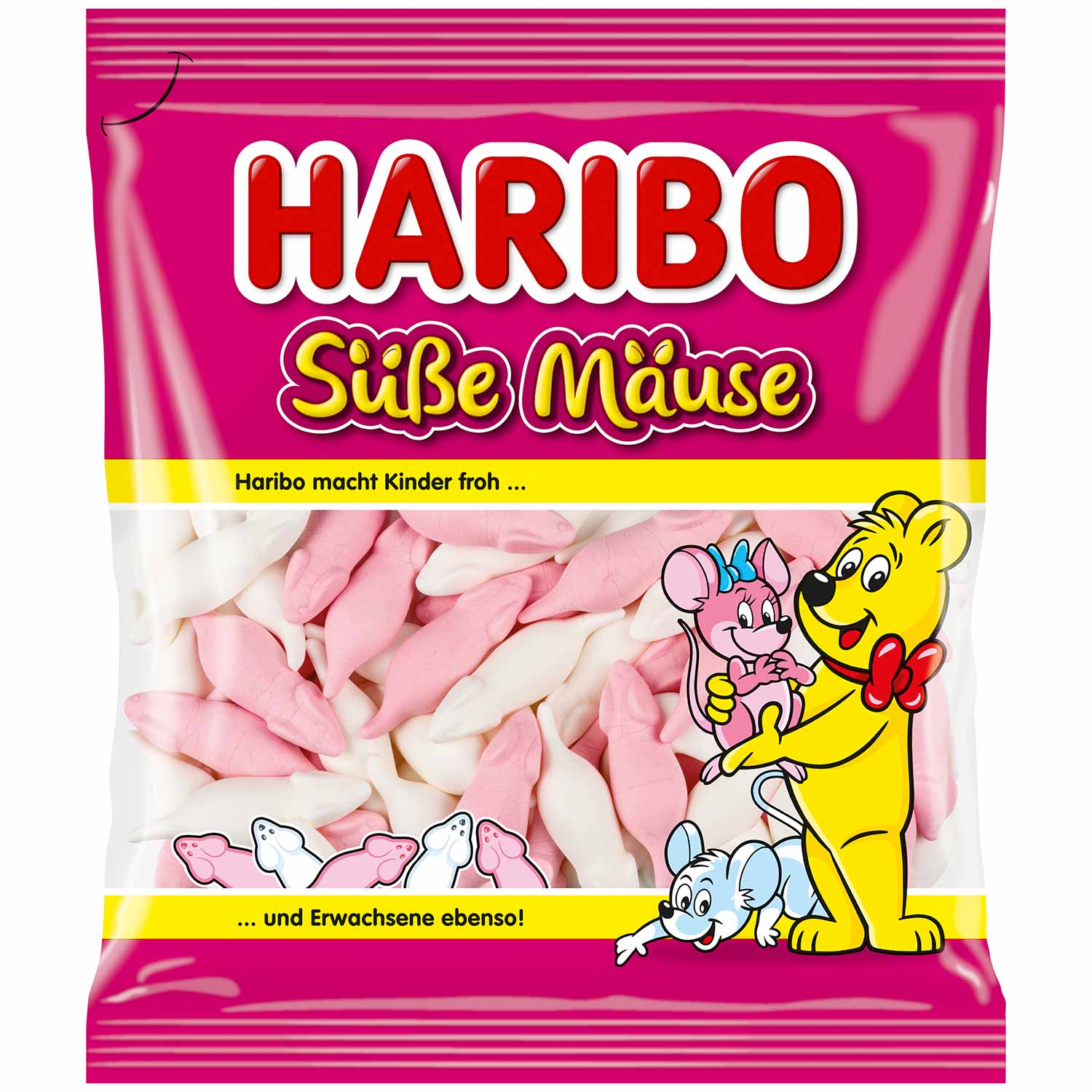 Haribo Süße Mäuse – Fluffy Marshmallow "Sweet Mice"