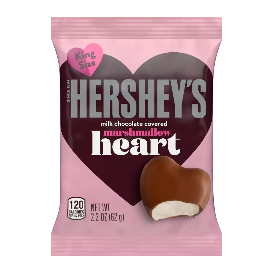 Hershey's Marshmallow Heart- King Size - Candycopia