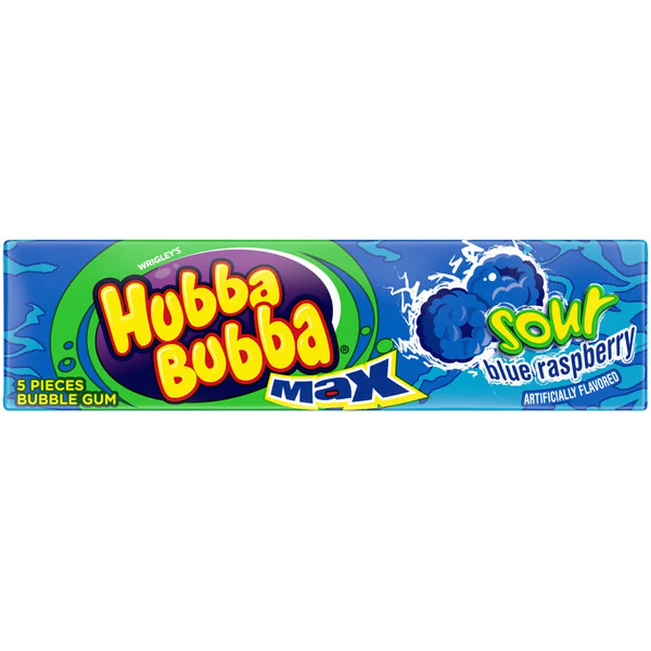 Hubba Bubba MAX - Sour Blue Raspberry - Candycopia