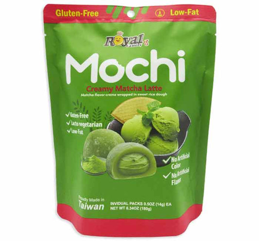 Royal Family Mochi—Matcha Latte