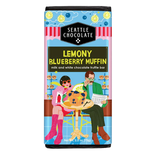 Seattle Chocolate —Lemony Blueberry Muffin