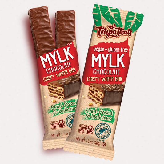 Trupo Treats - Mylk Chocolate Crispy Wafer Bar