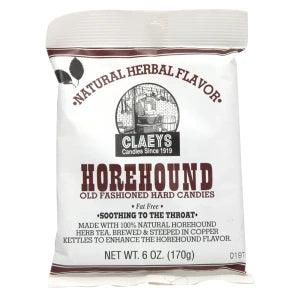 Claey's Horehound Old Fashioned Hard Candies (6oz) - Candycopia