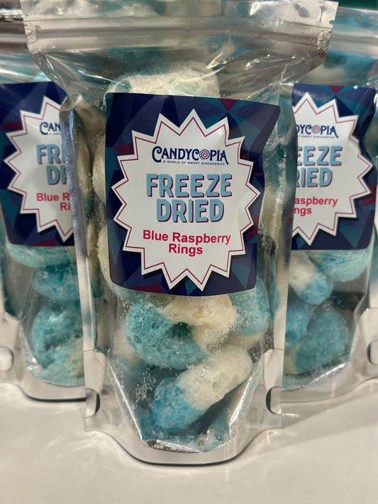 Candycopia - Freeze Dried Blue Raspberry Rings