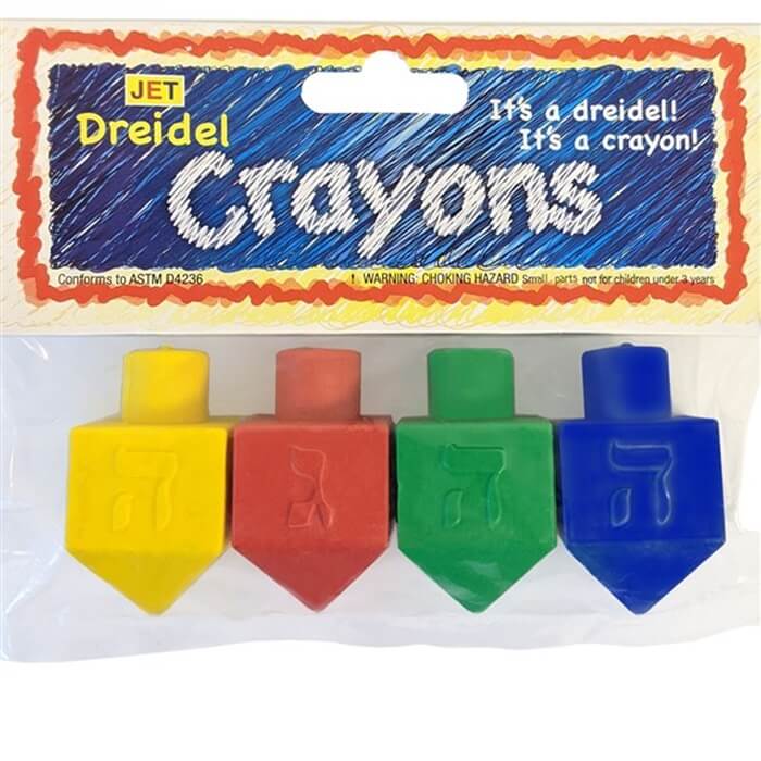 Jet-Dreidel-Crayon