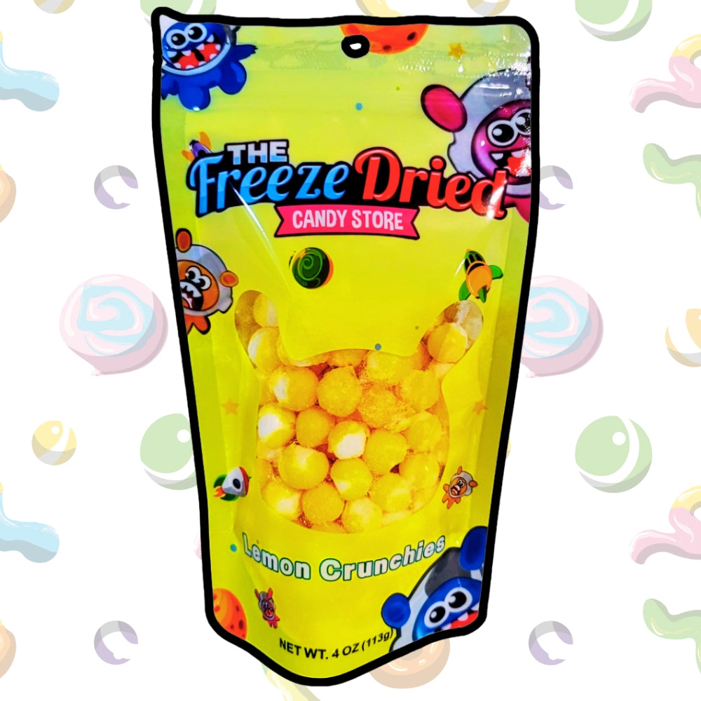 Freeze Dried Lemon Crunchies - Candycopia