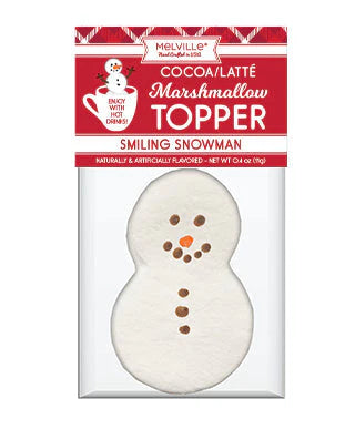 Marshmallow Topper Smiling Snowman (0