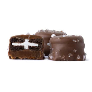 Milk Chocolate Caramel Mini Cookie - Candycopia