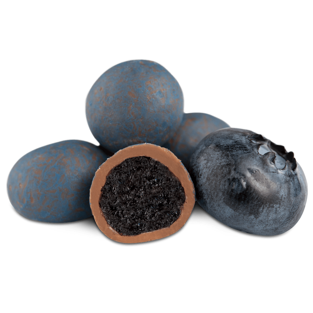 Milk Chocolate Dried Blueberries - Candycopia