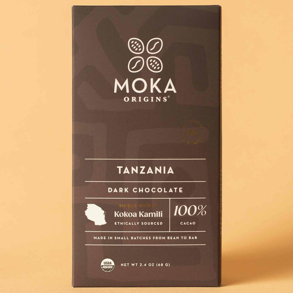 Moka Origins - Tanzania 100% Dark Chocolate
