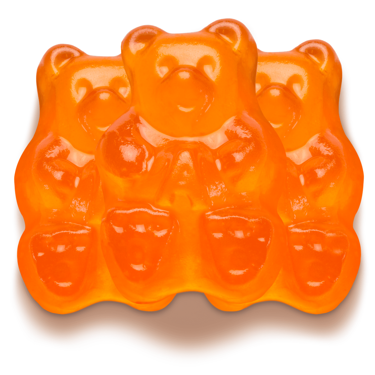 Orange Gummi Bears - Candycopia
