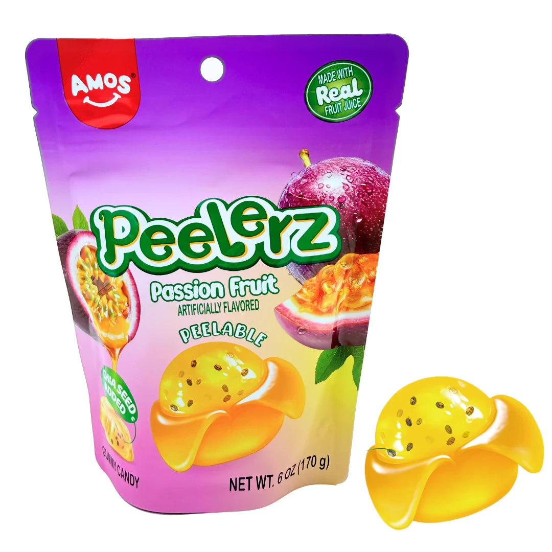 Peelerz- Peelable Passionfruit Gummy - Candycopia