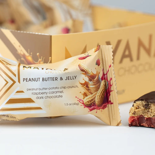 Mayana Chocolate - Peanut Butter Jelly Bar