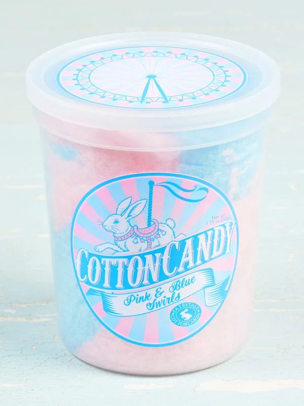 Fairy Tale Pink & Blue Swirl Cotton Candy