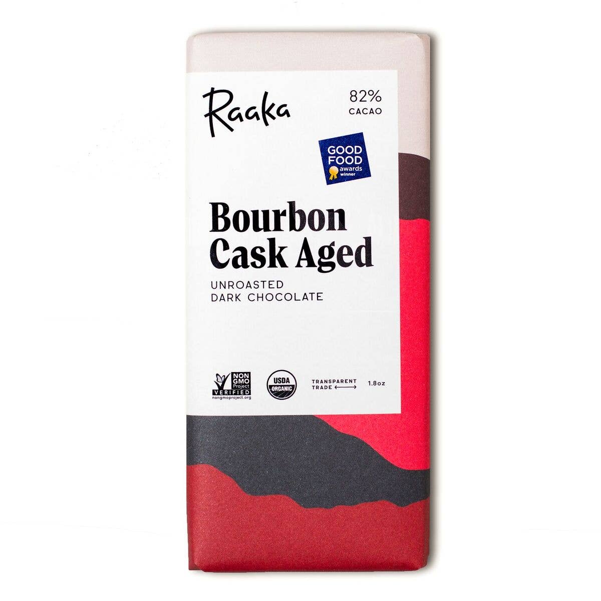 82% Bourbon Cask Aged Chocolate Bar - Candycopia