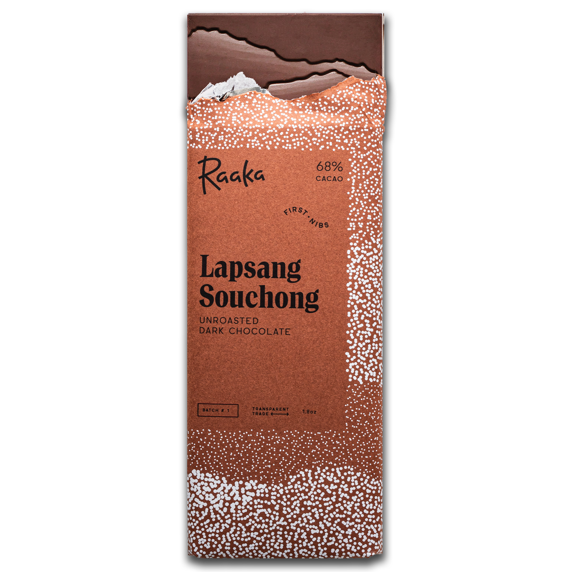 Raaka - Lapsang Souchong Tea Dark Chocolate Bar - Candycopia