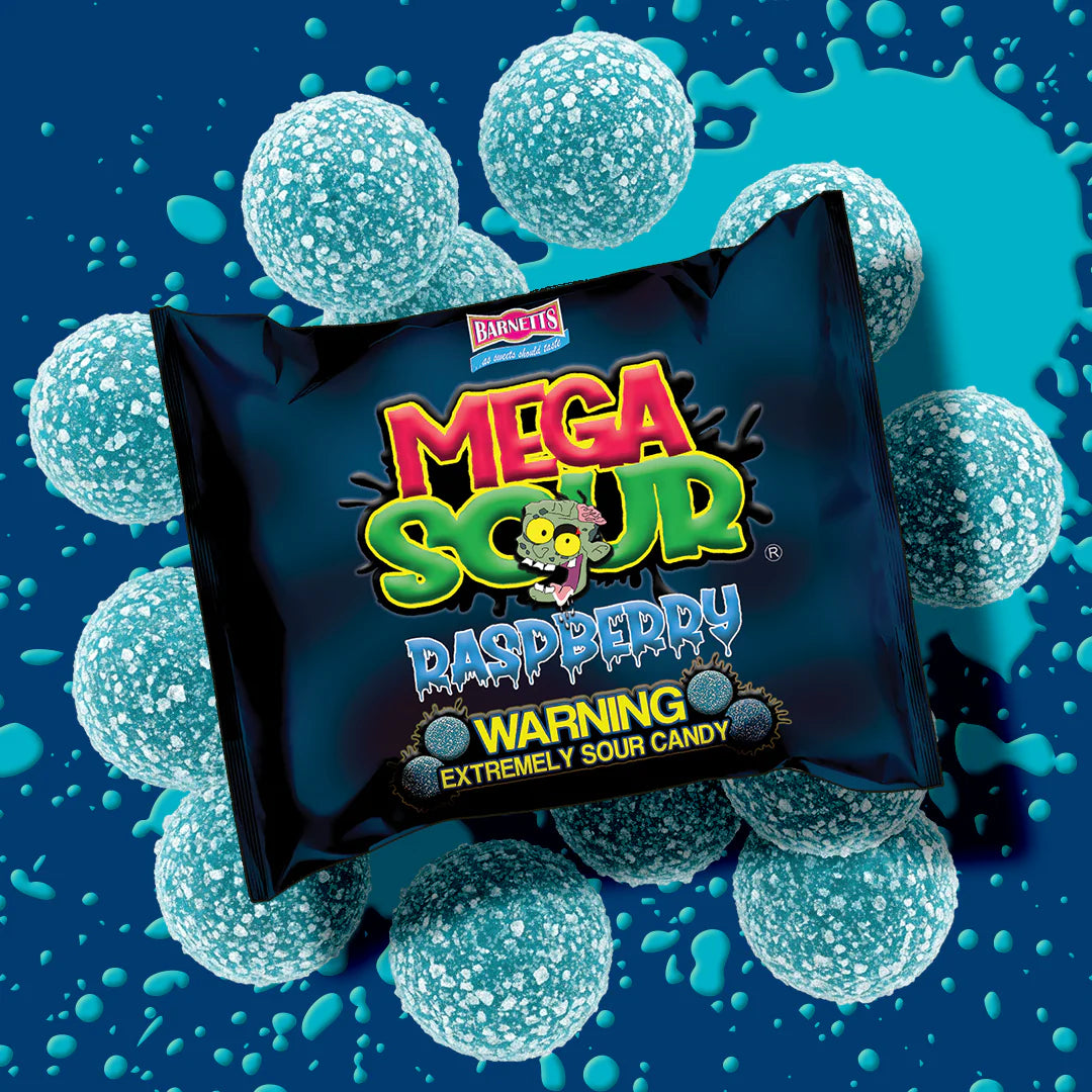 Sour Raspberry Sour Candy | World's Most Sour Candy | Candycopia