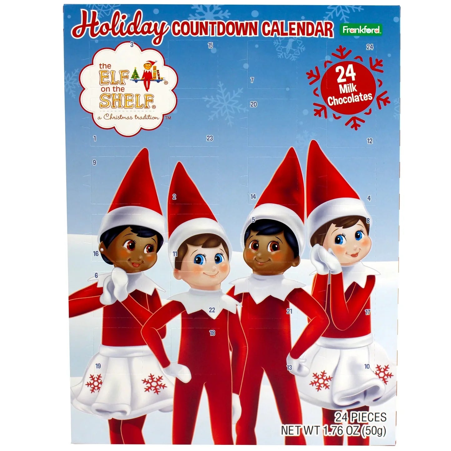 Elf On The Shelf - Holiday Countdown Calendar (1