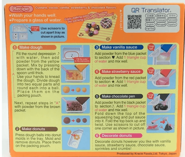 Popin Cookin- Tanoshii Donuts Popin Cookin- Tanoshii Donuts