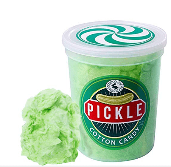 Chocolate Storybook Cotton Candy - Pickle - Candycopia