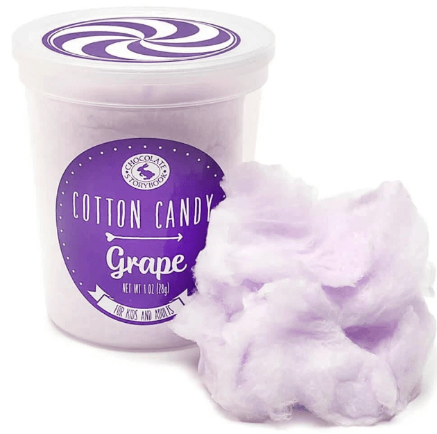 Chocolate Storybook Cotton Candy - Grape - Candycopia