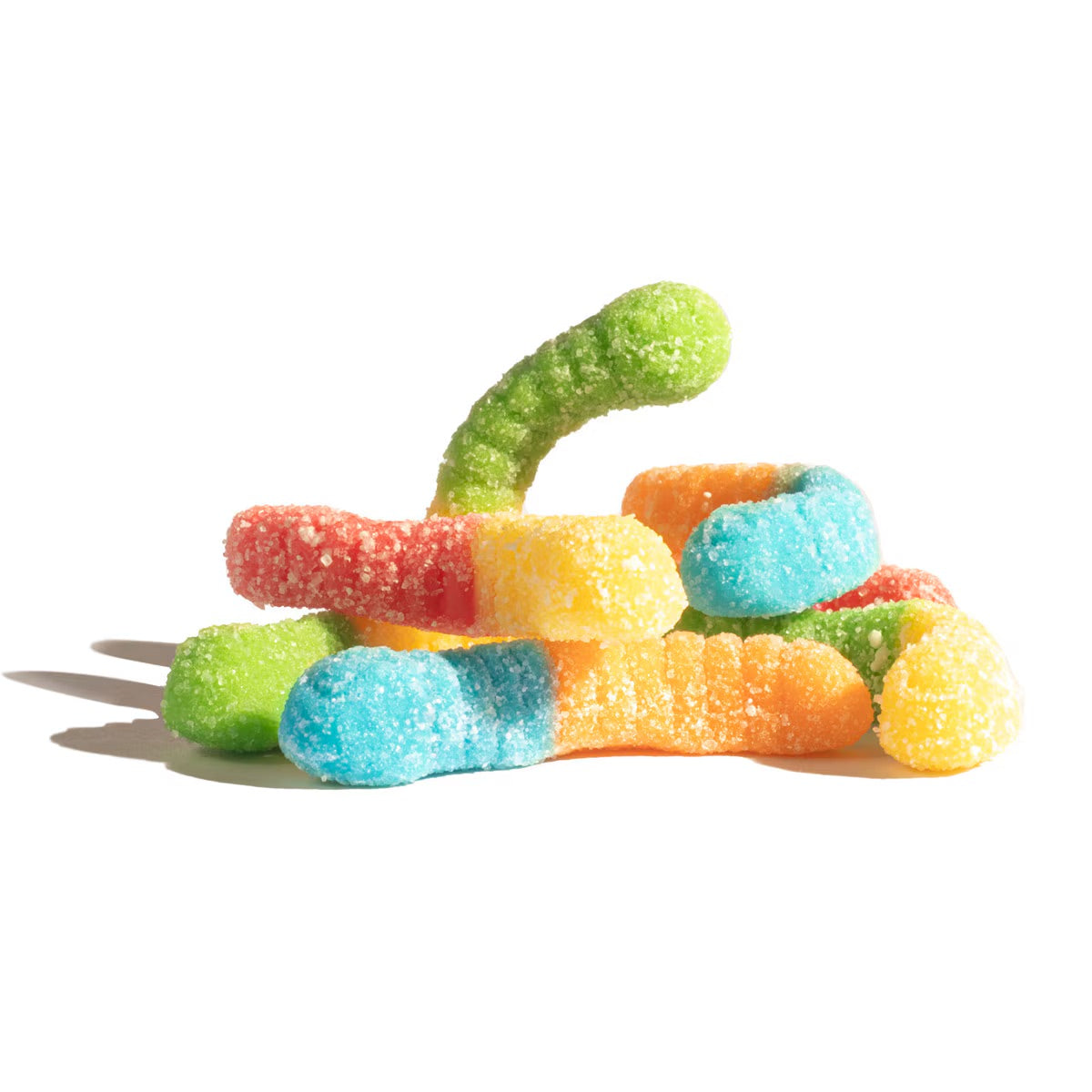 SOUR NEON WORMS - Candycopia