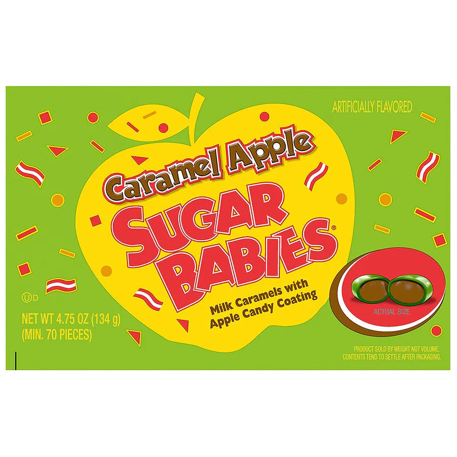 Sugar Babies Caramel Apple - Movie Box - Candycopia
