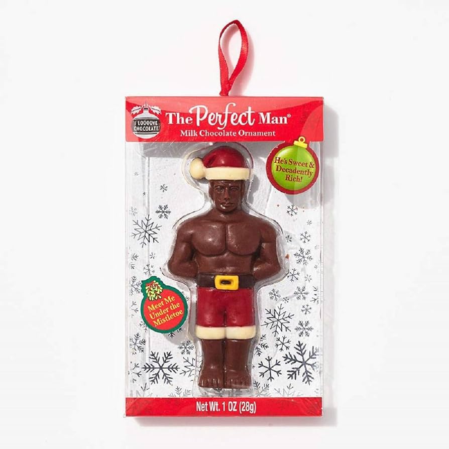 The Perfect Man - Milk Chocoalte Ornament (1oz) - Candycopia
