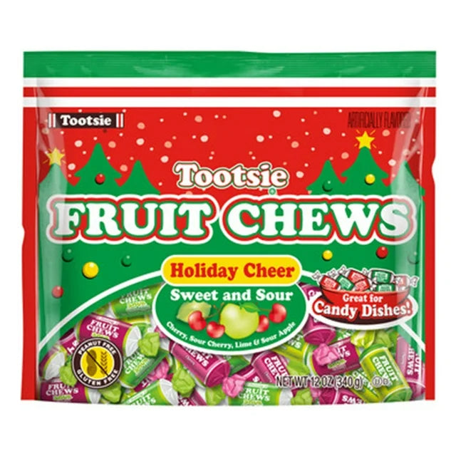 Tootsie Roll Fruit Chews Holiday Cheer