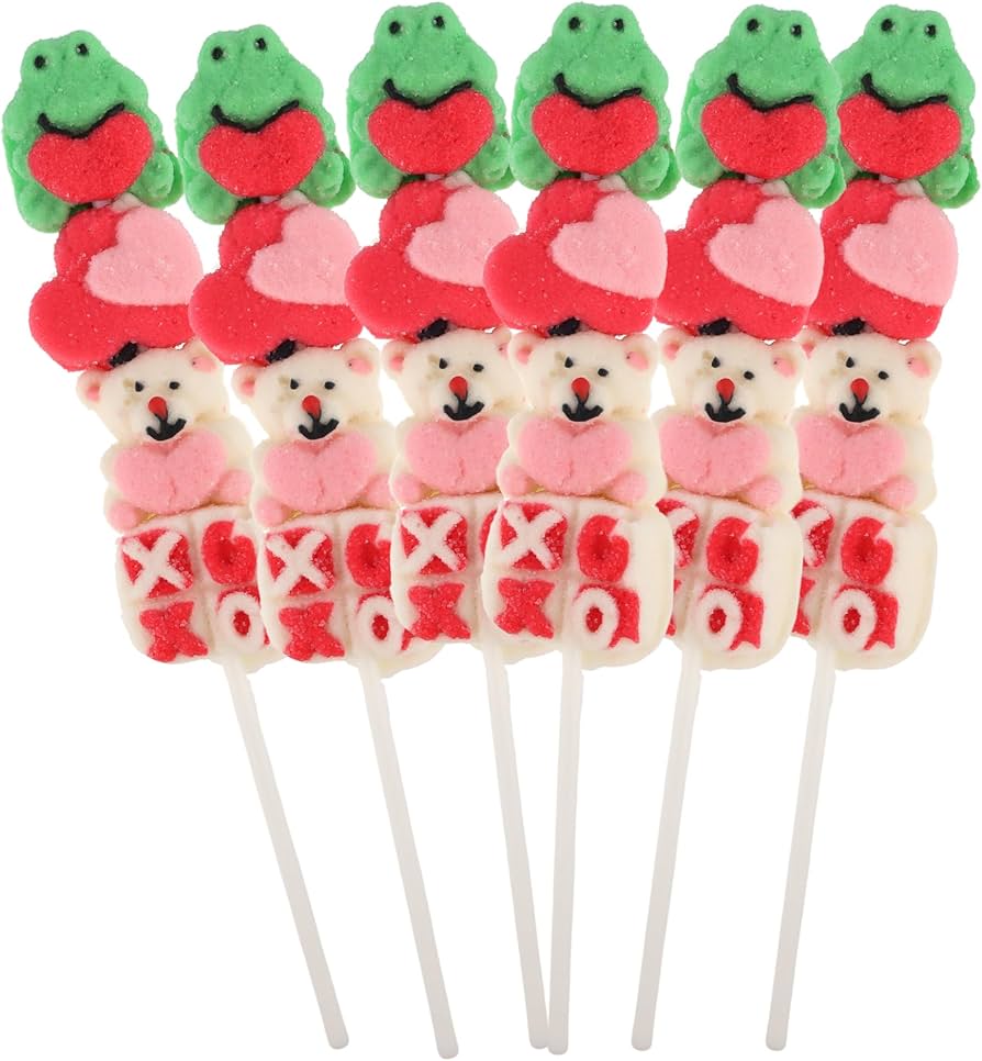 Valentines Marshmallow Kabob - Candycopia