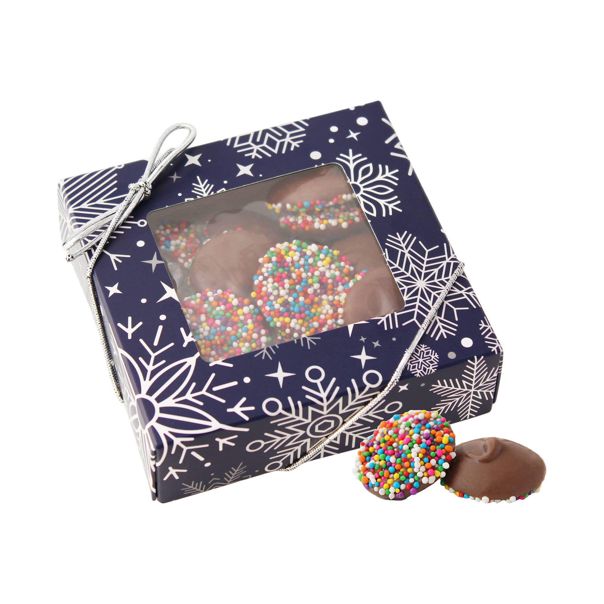 Vermont Nut-Free Chocolates - Holiday Nonpareils: Milk - Candycopia