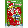 Warheads Ooze Chewy Candy package with Christmas-themed design