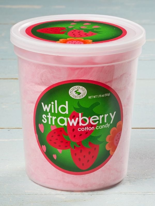Chocolate Storybook Cotton Candy - Wild Strawberry - Candycopia