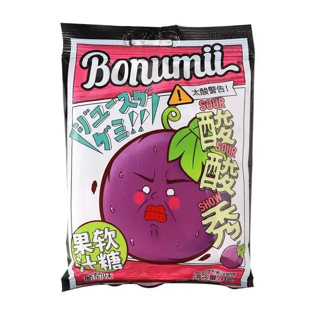 Bonumii Sour Show Juice Gummy- Grape - Candycopia
