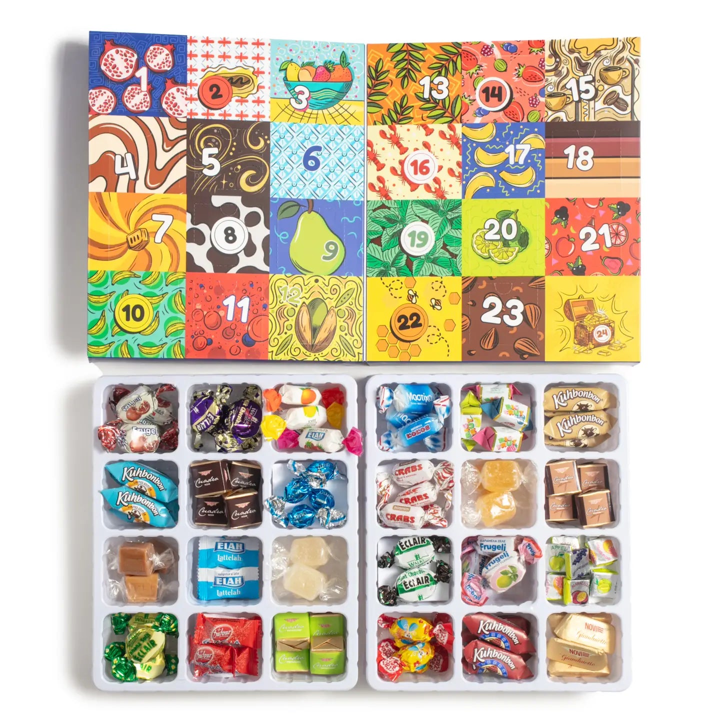 Advent Calendar Candy from Around the World - Candycopia