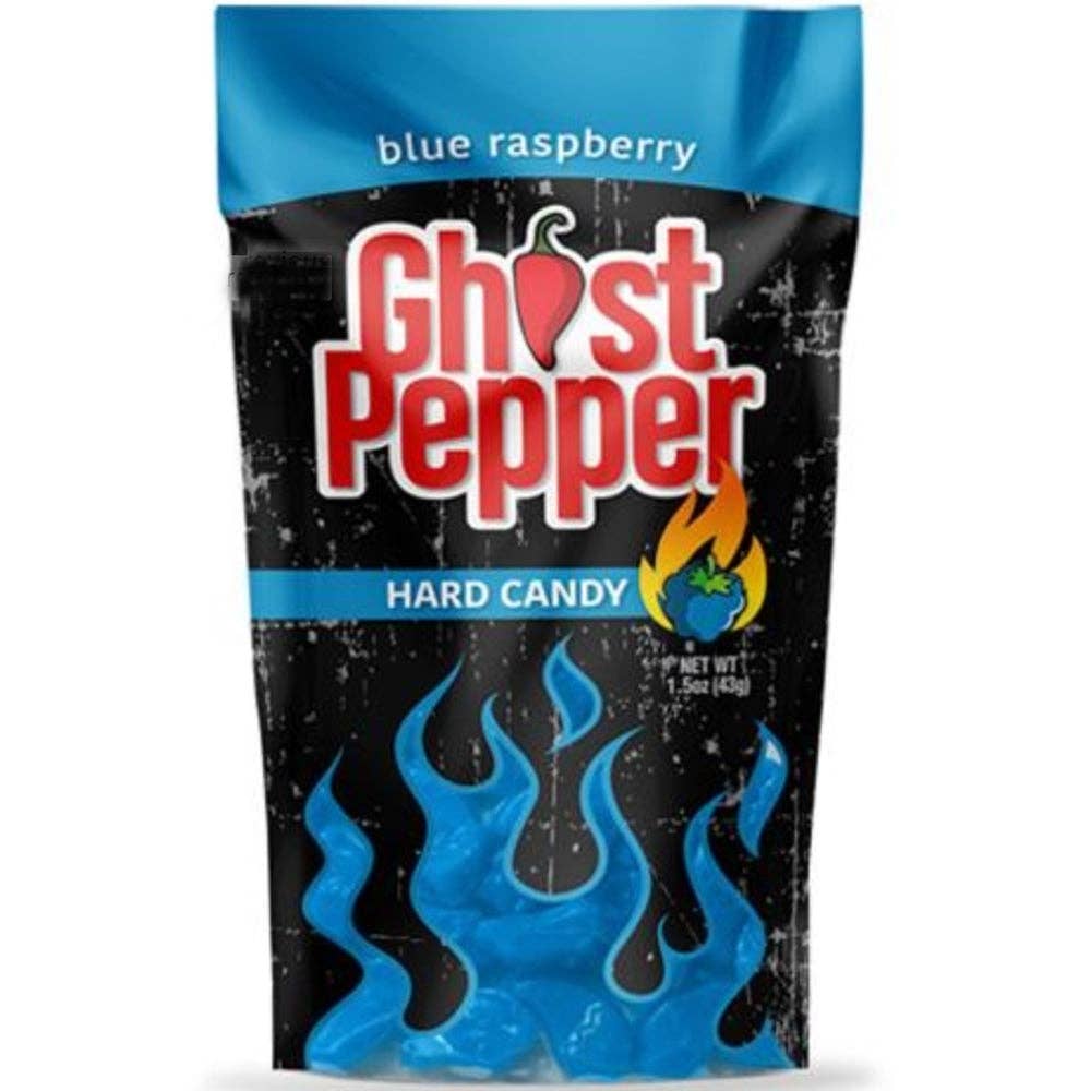 Flamethrower Ghost Pepper Candy Blueberry