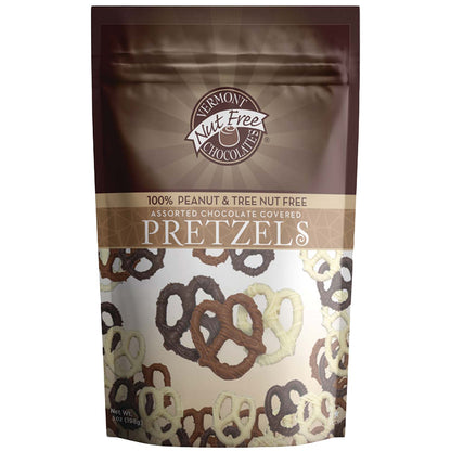 Vermont Nut Free - Dark Chocolate Covered Mini-Twist Pretzels