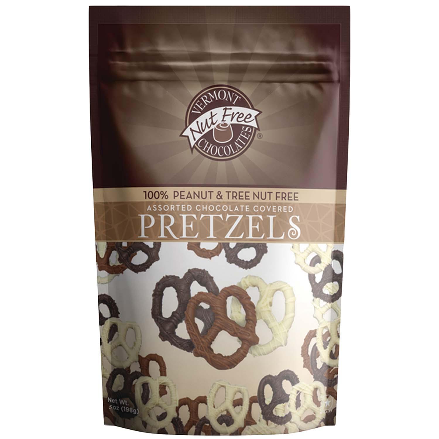 Vermont Nut-Free Chocolates: Mini-Twist Assorted Pretzels - Candycopia