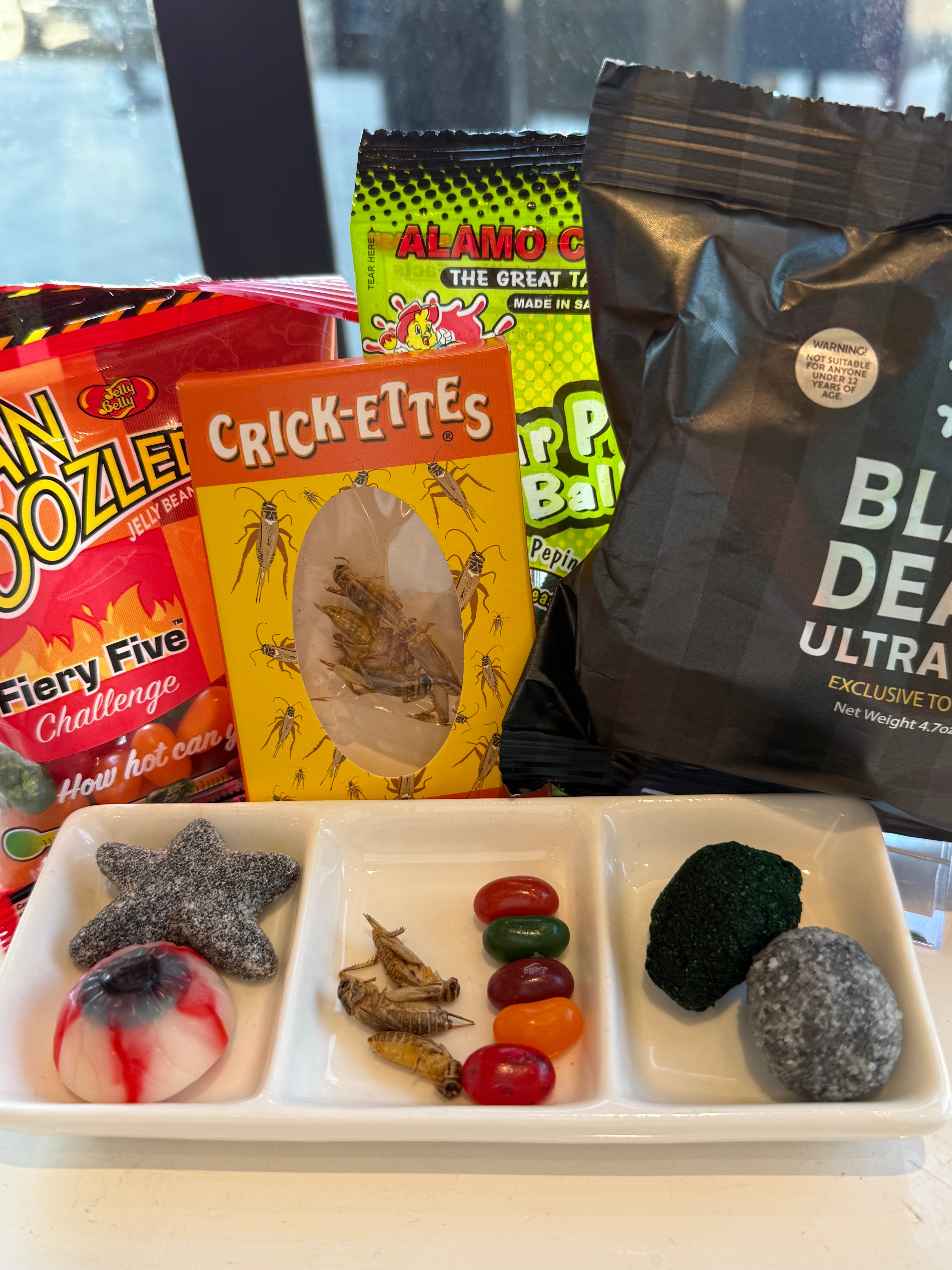 Fright Flight Candy Challenge - Candycopia