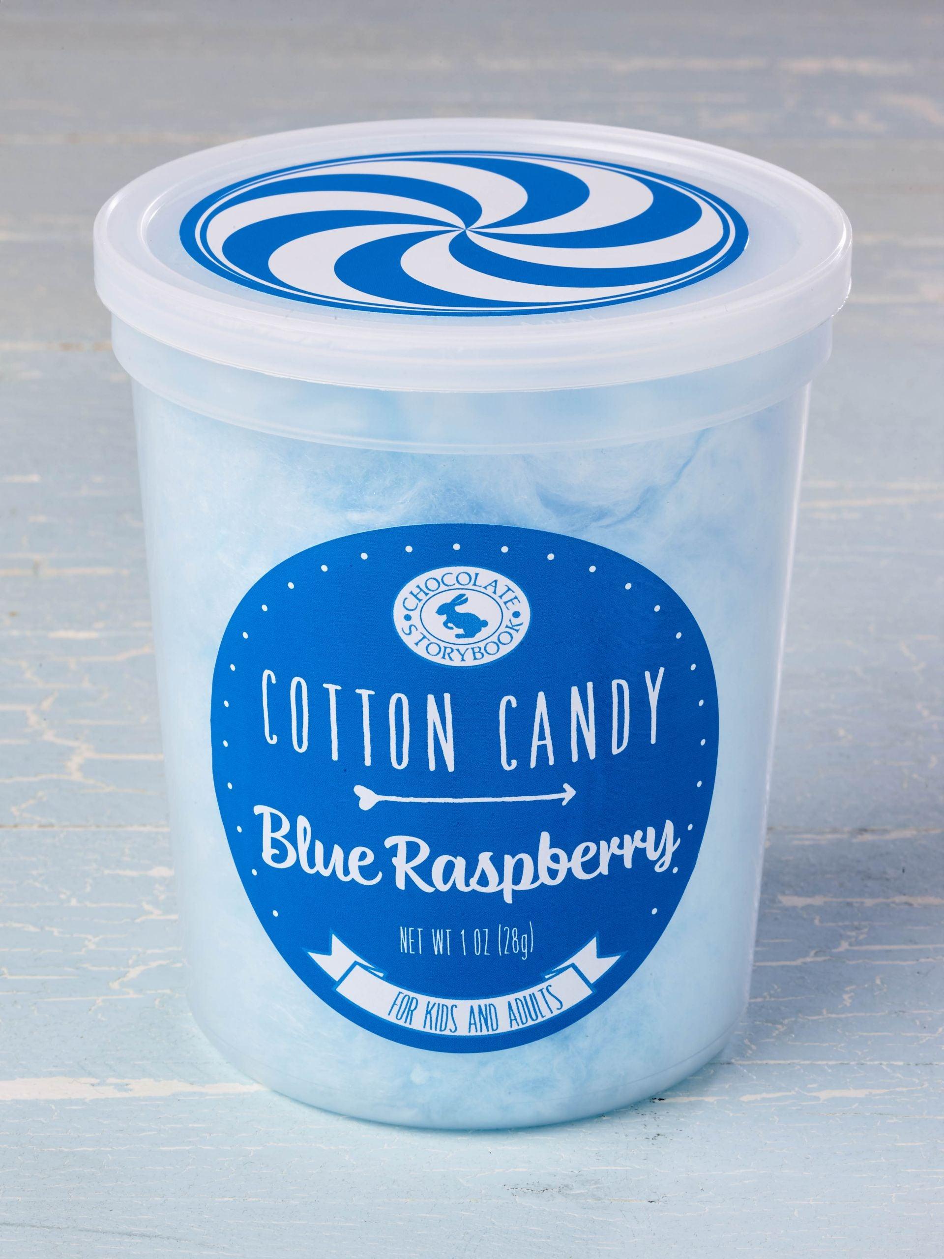 Chocolate Storybook Cotton Candy - Blue Raspberry - Candycopia