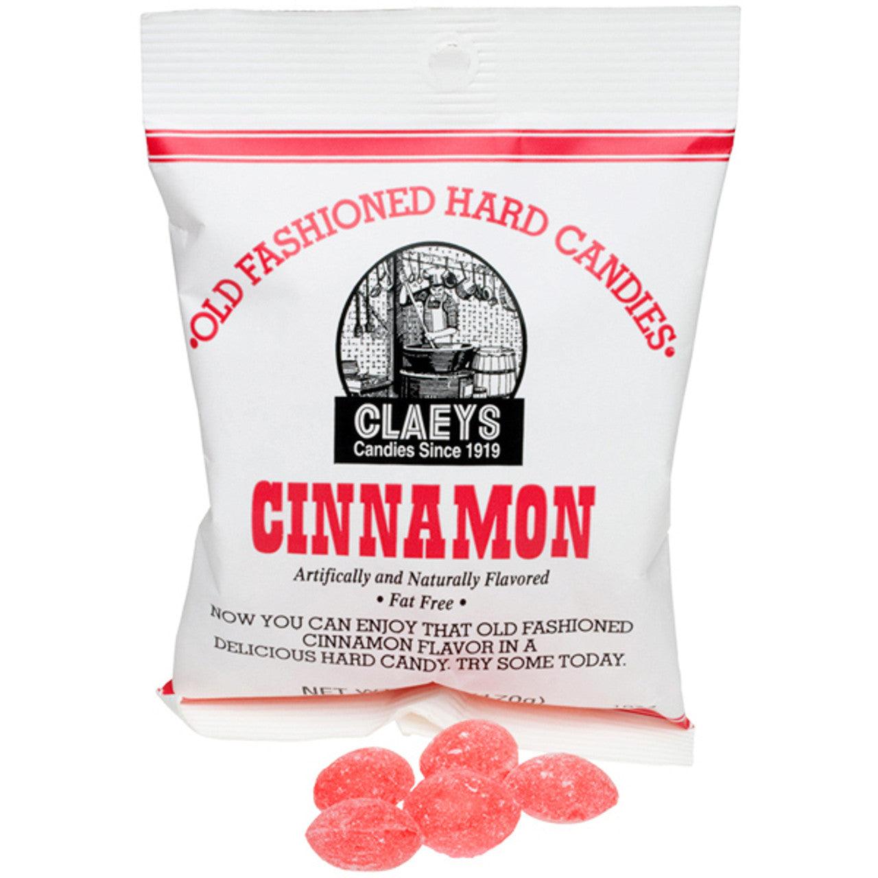 Claey's Old-Fashioned Cinnamon Sanded Hard Candies (6oz) - Candycopia