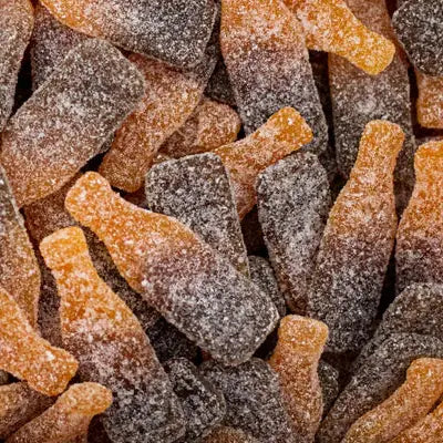 Grahn's Swedish Sour Orange Cola Bottles 6oz - Candycopia