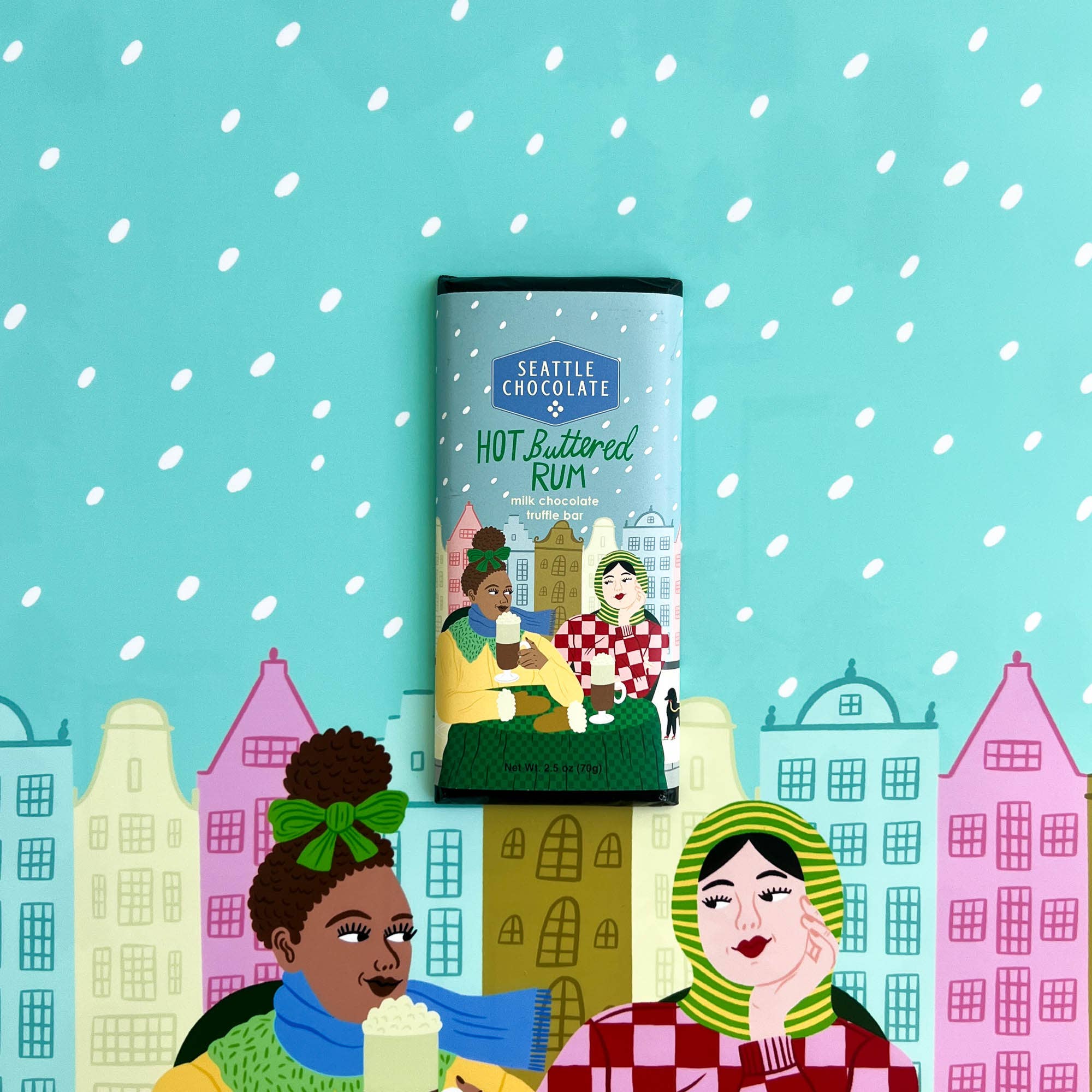 Seattle Chocolate - Hot Buttered Rum Truffle Bar - Candycopia