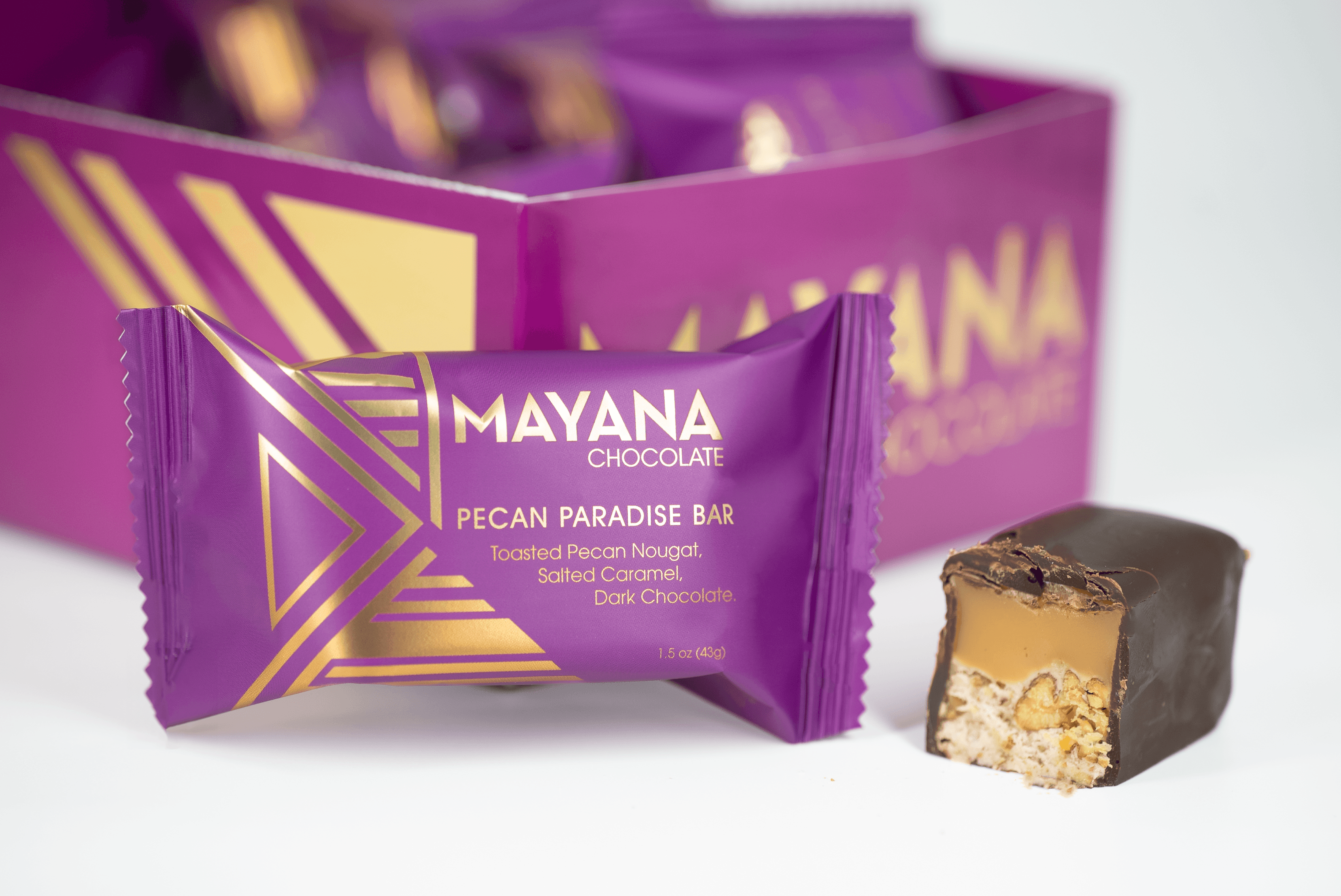 Mayana Chocolate - Pecan Paradise  Bar Mini (1