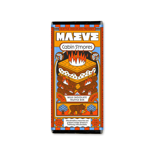 Cabin S'mores Truffle Bar - Candycopia