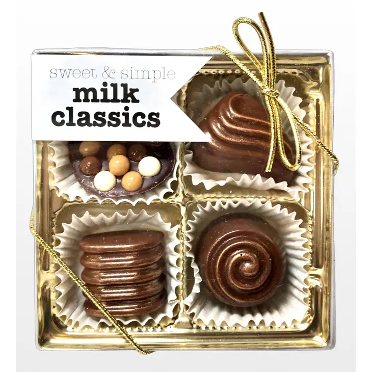 The Xocolate Bar - Milk Classics - Natural & Organic Milk Chocolate Bonbons