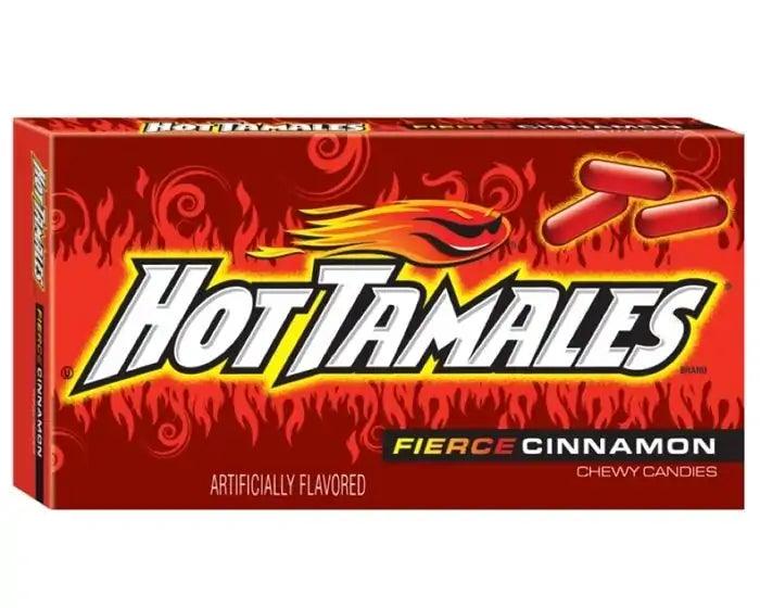 Hot Tamales - Fierce Cinnamon Flavored Chewy Candies (4