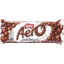 Nestle Aero Chocolate Bar, 36g (UK/Canada)